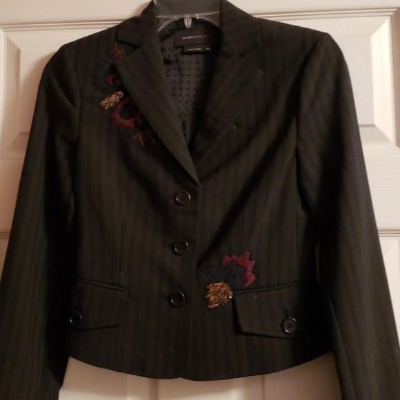 BCBG Maxazria Blazer Embroidered XXS - Picture 1 of 4